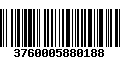 Código de Barras 3760005880188