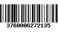 Código de Barras 3760006272135