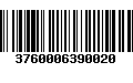 Código de Barras 3760006390020