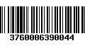 Código de Barras 3760006390044