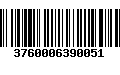 Código de Barras 3760006390051