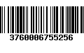 Código de Barras 3760006755256