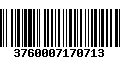 Código de Barras 3760007170713