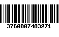 Código de Barras 3760007483271