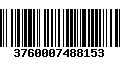 Código de Barras 3760007488153