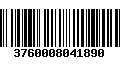 Código de Barras 3760008041890