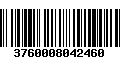 Código de Barras 3760008042460