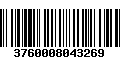 Código de Barras 3760008043269