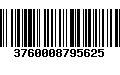 Código de Barras 3760008795625