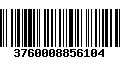 Código de Barras 3760008856104