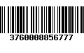 Código de Barras 3760008856777