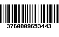 Código de Barras 3760009653443