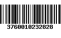 Código de Barras 3760010232828