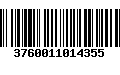 Código de Barras 3760011014355