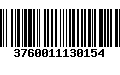 Código de Barras 3760011130154