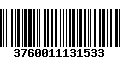 Código de Barras 3760011131533