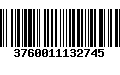 Código de Barras 3760011132745