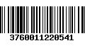 Código de Barras 3760011220541