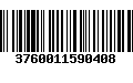 Código de Barras 3760011590408