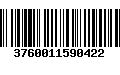 Código de Barras 3760011590422