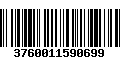 Código de Barras 3760011590699