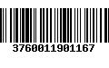 Código de Barras 3760011901167