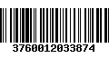 Código de Barras 3760012033874