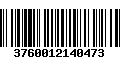 Código de Barras 3760012140473