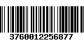 Código de Barras 3760012256877