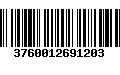 Código de Barras 3760012691203