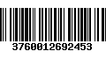 Código de Barras 3760012692453