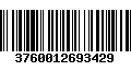 Código de Barras 3760012693429