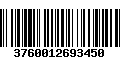 Código de Barras 3760012693450