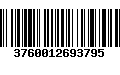 Código de Barras 3760012693795