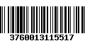 Código de Barras 3760013115517