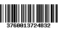 Código de Barras 3760013724832