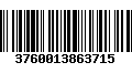 Código de Barras 3760013863715