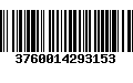 Código de Barras 3760014293153