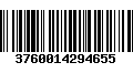 Código de Barras 3760014294655