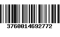 Código de Barras 3760014692772