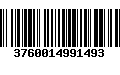 Código de Barras 3760014991493