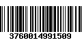 Código de Barras 3760014991509