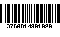 Código de Barras 3760014991929