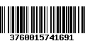 Código de Barras 3760015741691