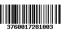 Código de Barras 3760017281003