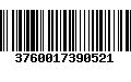 Código de Barras 3760017390521