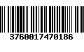 Código de Barras 3760017470186