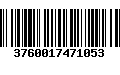 Código de Barras 3760017471053