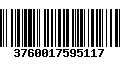 Código de Barras 3760017595117