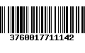 Código de Barras 3760017711142